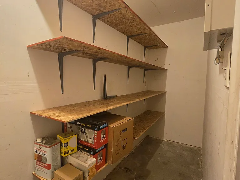 GARAGE STORAGE ROOM