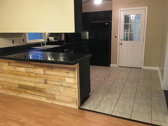 Kitchen viewed from Dining