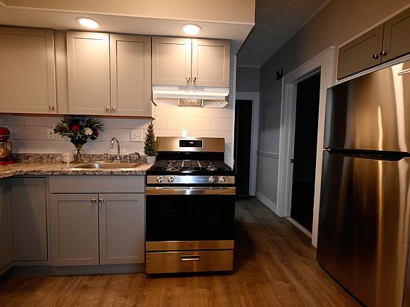 Newly Renovated Kitchen with Stainless Steel Appliances