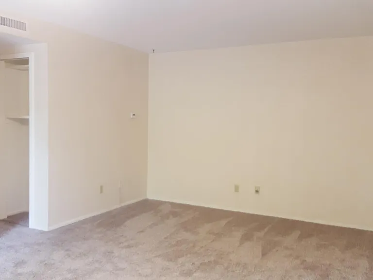 Living room area adjoining the dining room and open kitchen.