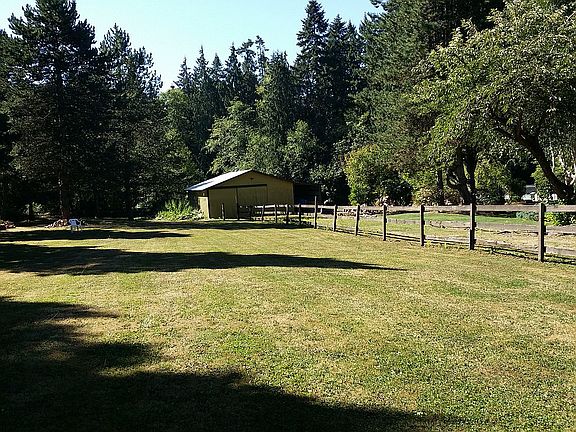 3 stalls with tack/storage