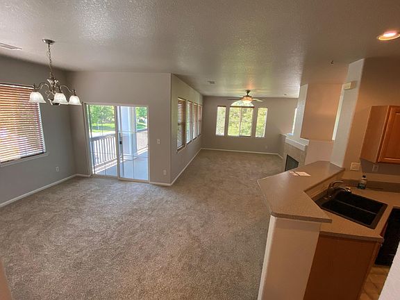 Kitchen, Living Room, Dining Room, and Balcony