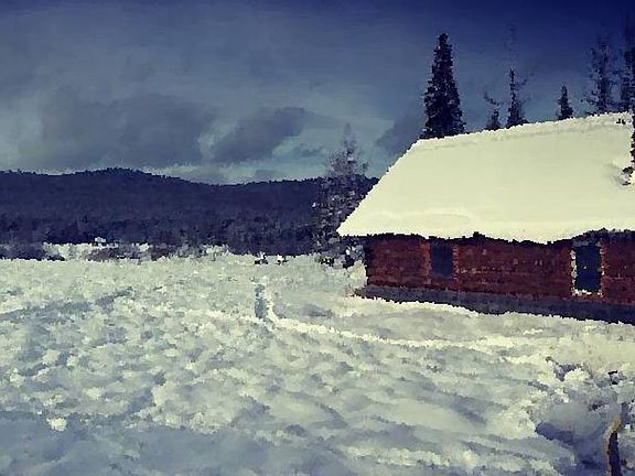 Cabin Impressionist photo