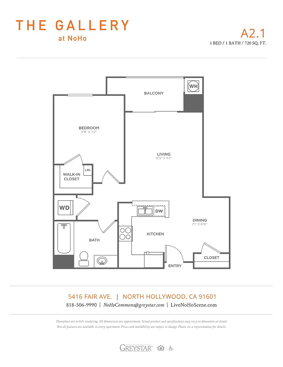 Floor plan A2.1 - Classic