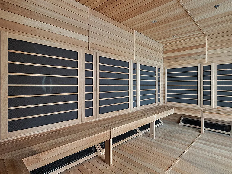 Infrared Sauna No Lights On