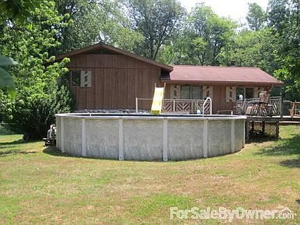 Above ground pool
						:
						Summers are fun swimming in the pool and grilling on this large deck