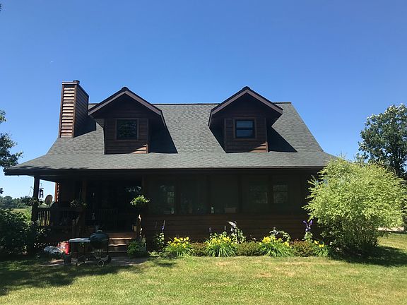 Home exterior to river