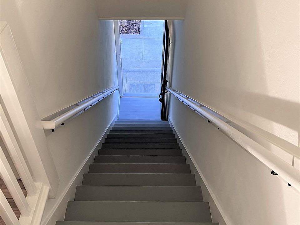 The #312 front door is at the bottom of the stairs for security and privacy.