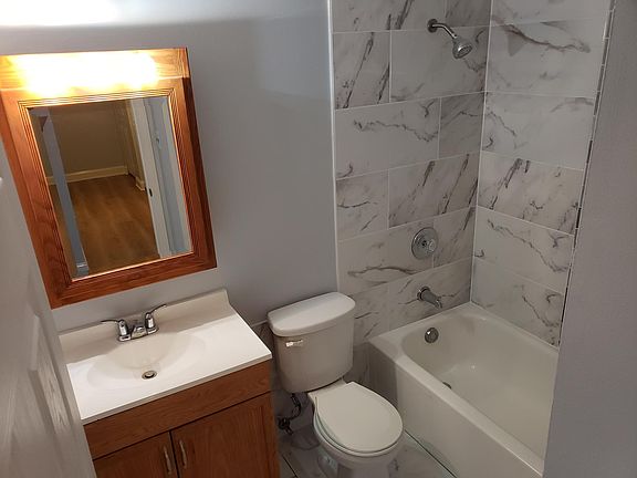 Bathroom #1 with new tile.