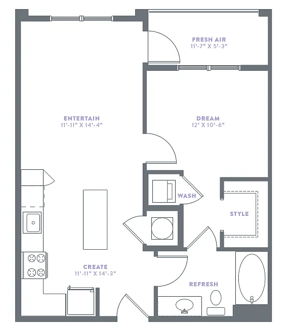 Floor plan A1