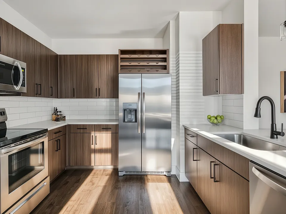 Cook, dine, and gather in a stylish kitchen space.