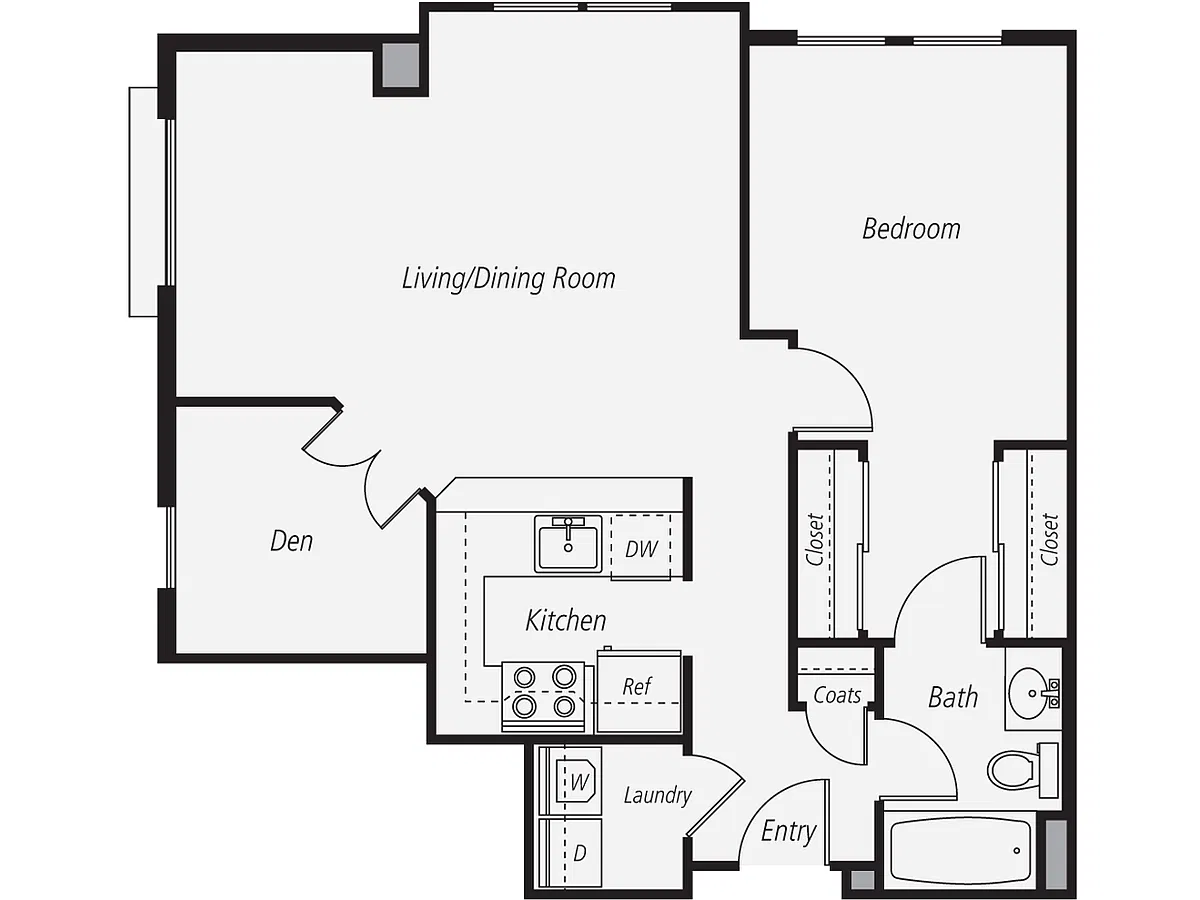Floor plan A2D