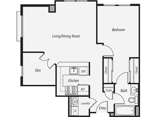 Floor plan A2D