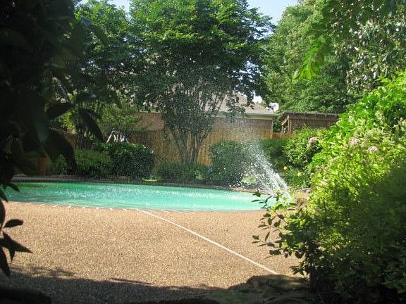 Inground gunite pool