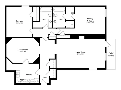 Floor plan Alcatraz