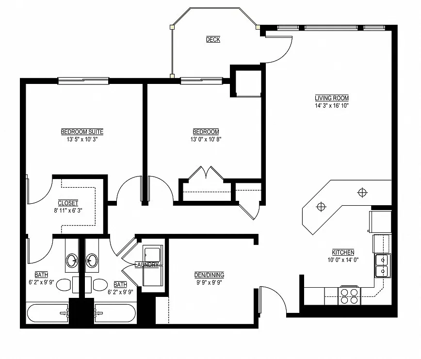 Floor plan Willow