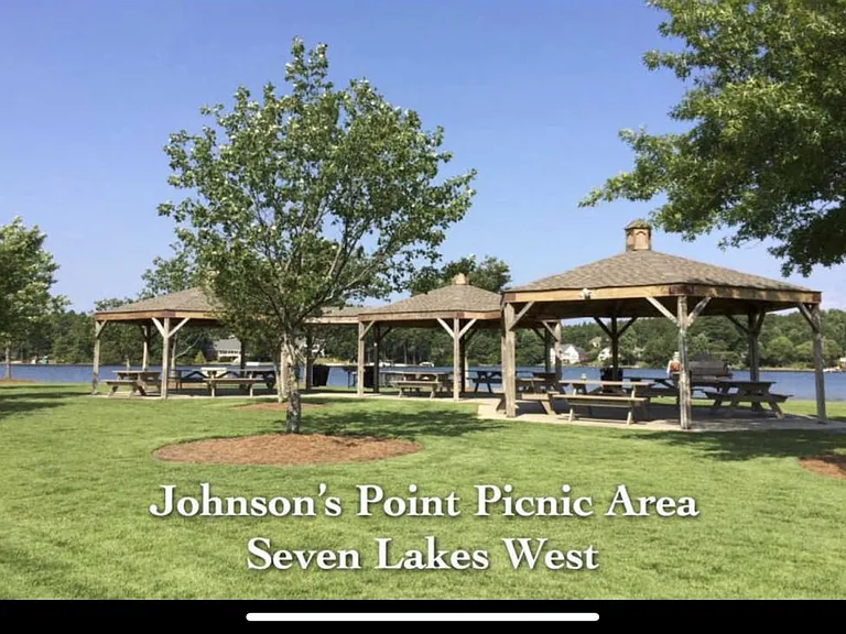 Johnson's Point Marina and park is within walking distance of 110 Smathers Drive.