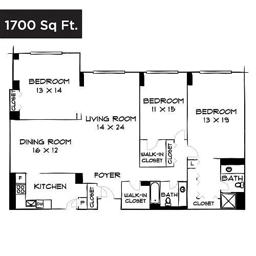 Floor plan Design 3A