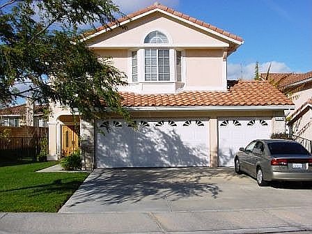 Front with Long Driveway