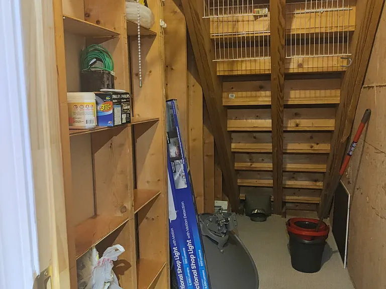 Extra storage in the Basement