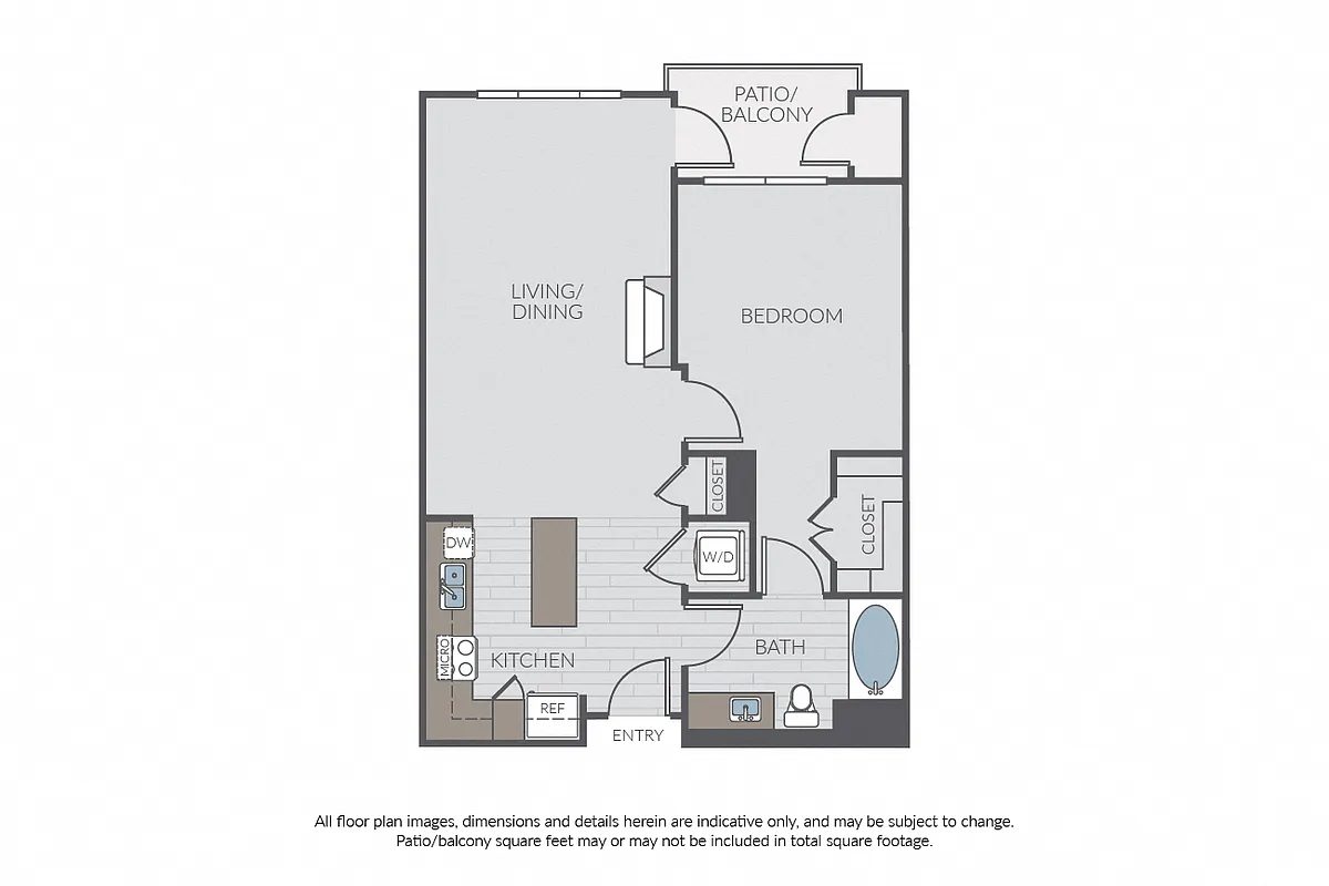 Floor plan Plan 1B