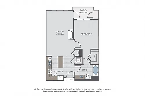 Floor plan Plan 1B
