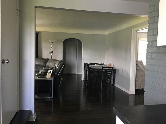 Open-concept floor plan. 