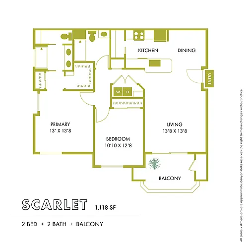 Floor plan Scarlet