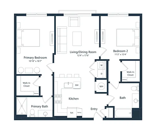 Floor plan C2 AFF