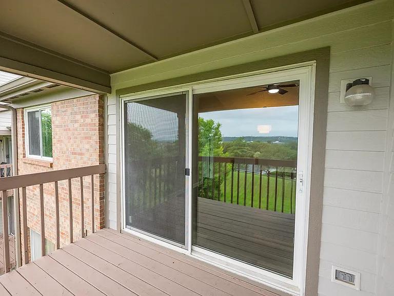 Covered Balcony off of Living Room