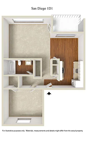 Floor plan San Diego