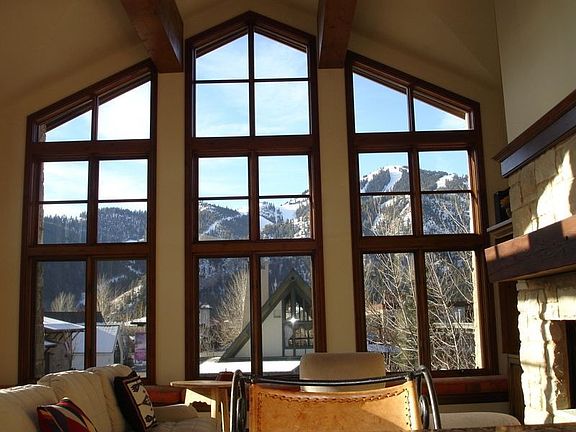 Baldy Mountain views from great room