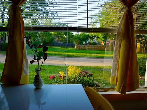 The view from kitchen