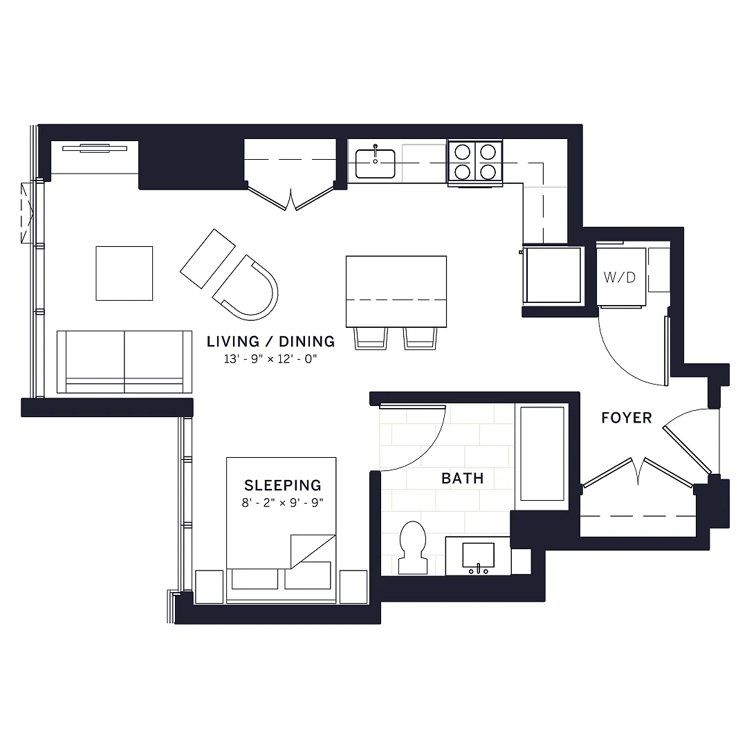 Floor plan Hampden