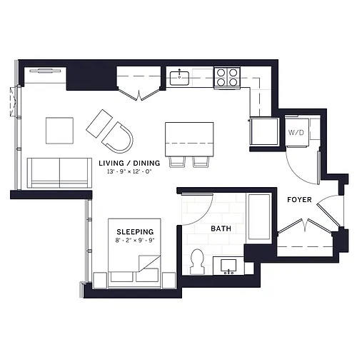 Floor plan Hampden