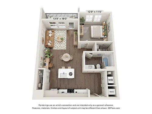 Floor plan Sycamore