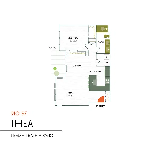 Floor plan Thea