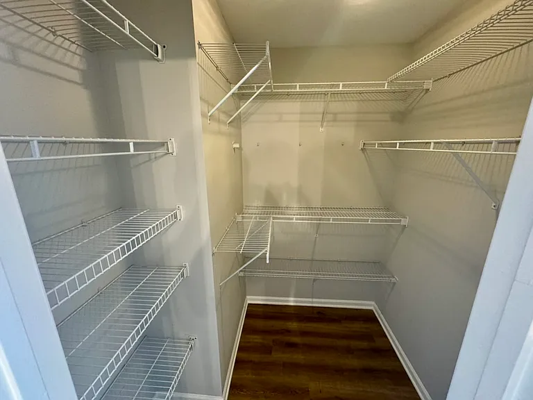 Primary walk-in closet