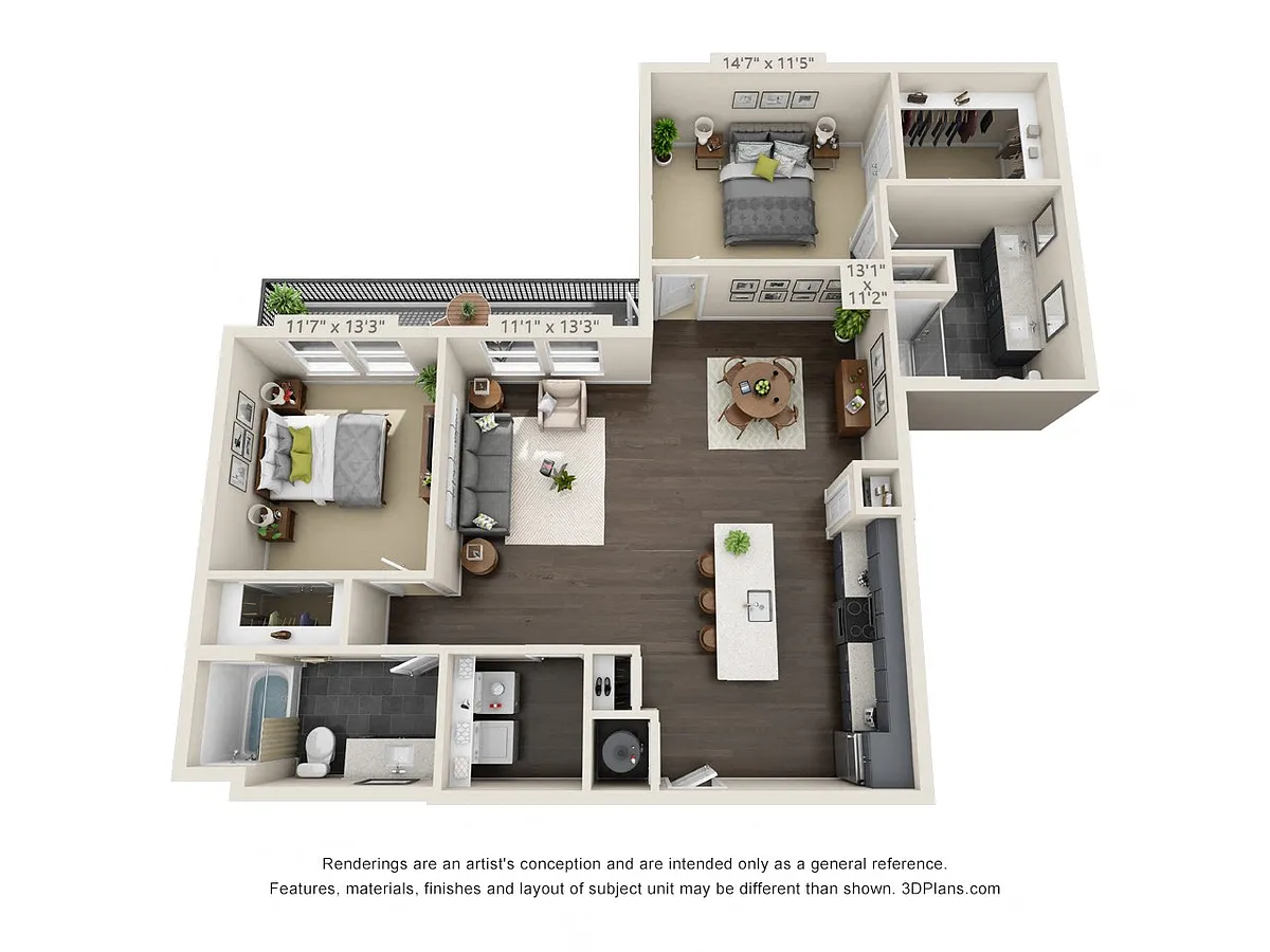 Floor plan Magnolia