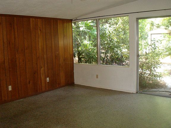 Family Room with sliding glass door to patio