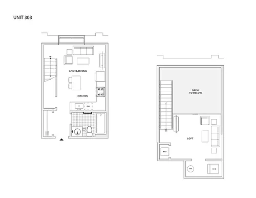 Floor plan Loft