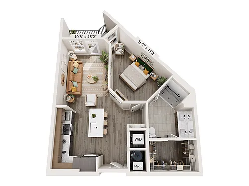 Floor plan A4-HC