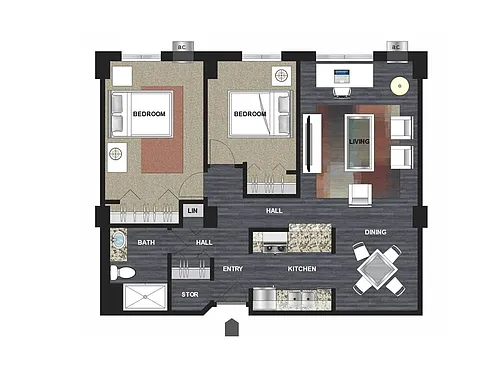 Floor plan Envy