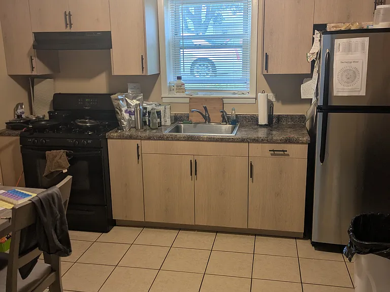Kitchen with new cabinets