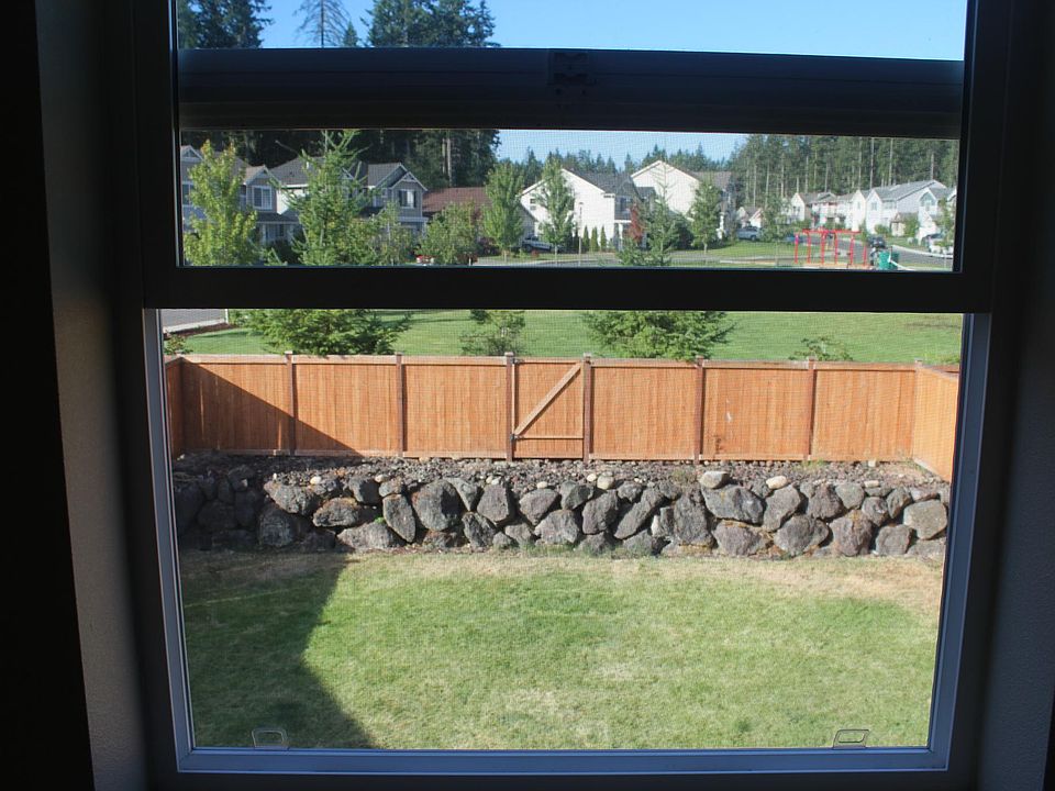 Park behind backyard.