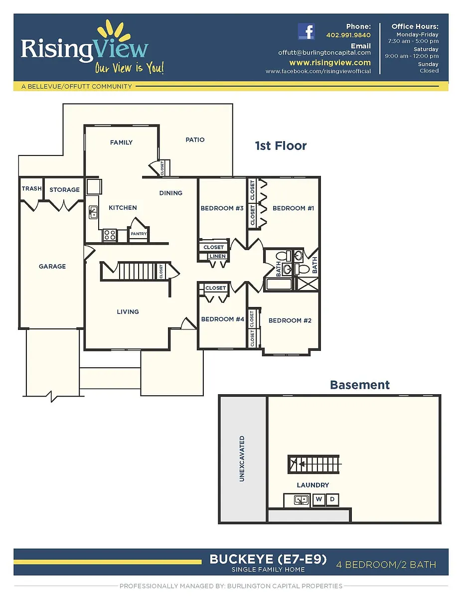Floor plan Buckeye