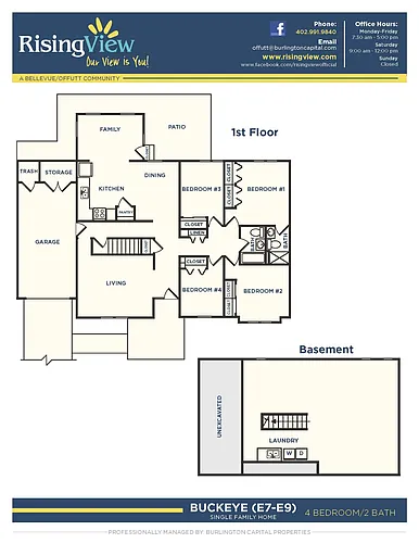 Floor plan Buckeye