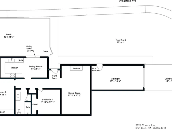 2296 Cherry Ave, San Jose, CA 95125