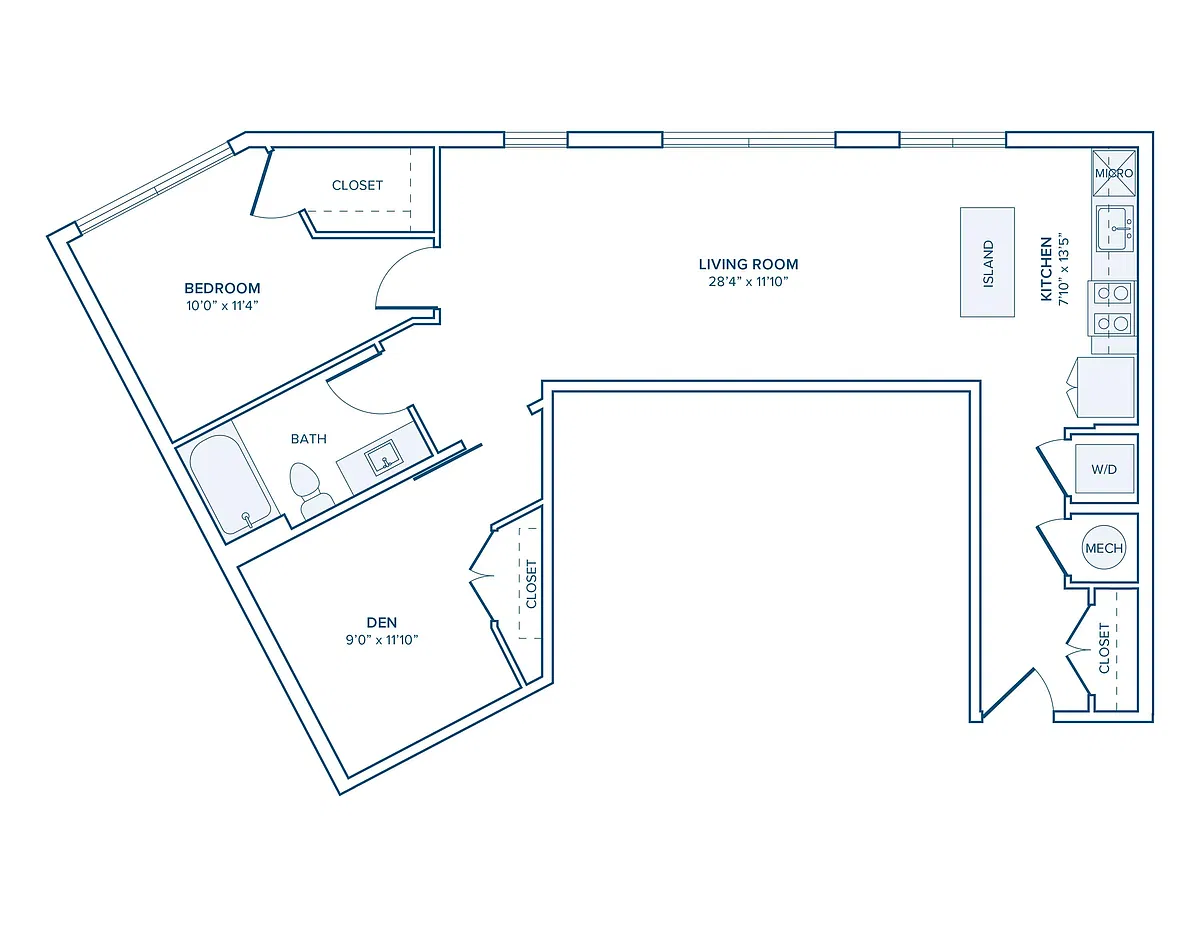 Floor plan A25D