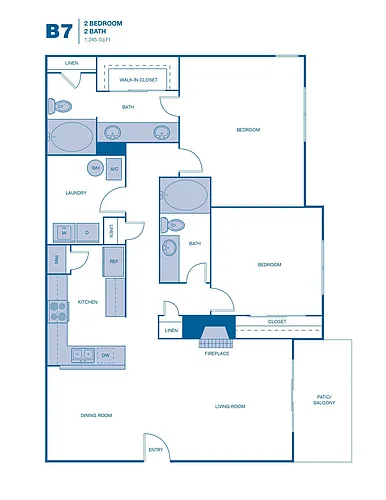 Floor plan B7UPGRADE